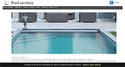 Desktop Screenshot of poolservices.be